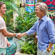 Bachelor In Paradise contestant Noah and guest host David Spade